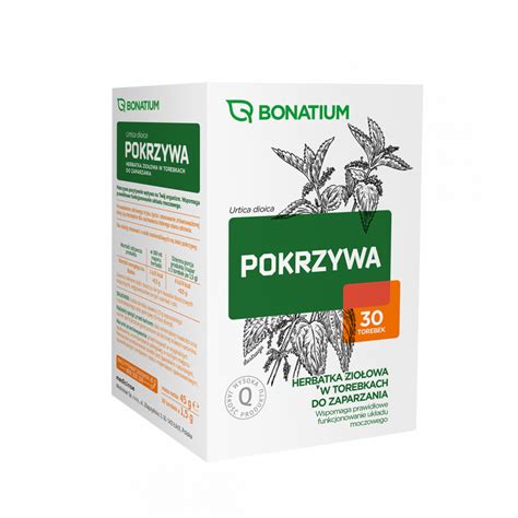 Bonatium Pokrzywa Herbatka Zio Owa Torebek