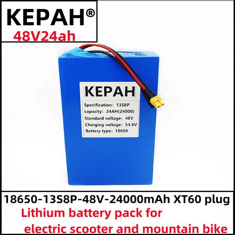 Batterie 13S8P Au Lithium Pour V Hicule Lectrique 48V 24Ah Adapt E Au