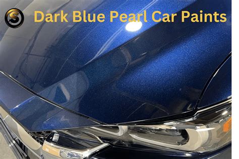 Dark Blue Pearl Car Paints Sleek Auto Paint