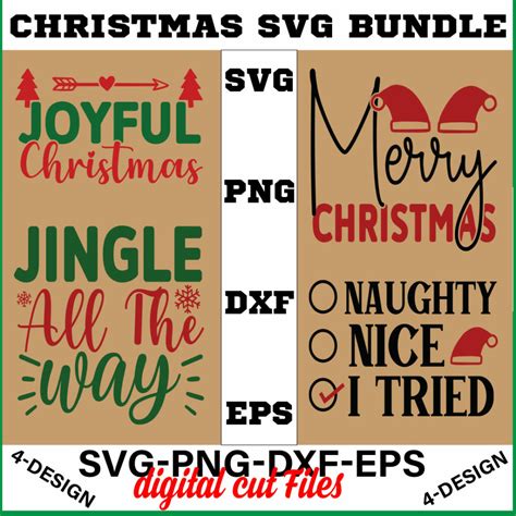 Christmas Svg Bundle Funny Christmas Svg Cut File Cricut Clip Art