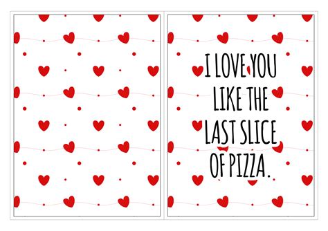 Valentine Cards For Friends - 10 Free PDF Printables | Printablee