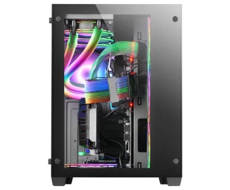 Mars Gaming Mcv Negro Torre Gaming Custom Xxl E Atx Ventana Cristal