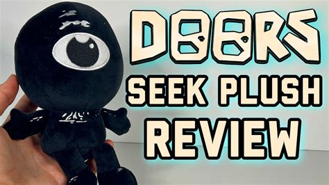 The Official Seek DOORS Plush Is HERE Makeship Plush Review YouTube