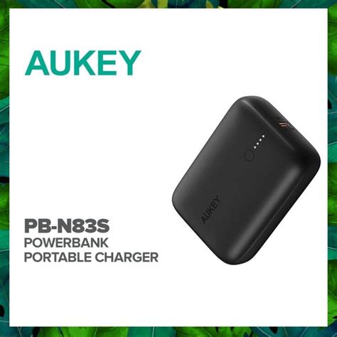 Aukey PB N83S 10000MAH 22 5W POWERBANK PORTABLE CHARGER AND QC 3 0 HIGH