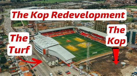 The Kop Redevelopment At Wrexham Afc Youtube