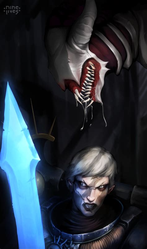 Commission Demonic Embrace Part I By Ninelivesart Hentai Foundry