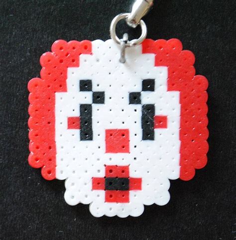 Perler Bead Horror Keychain Part Two Etsy