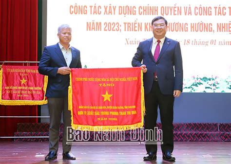 Huyện uỷ Xuân Trường triển khai nhiệm vụ năm 2024 Báo Nam Định điện tử