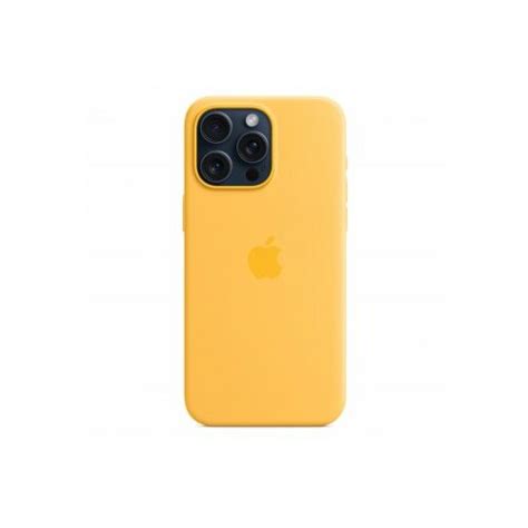 Apple Iphone 15 Pro Max Silicone Case With Magsafe Sunshine