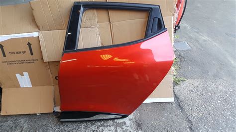 Renault Clio Mk Passenger Nsr Rear Door Red Tennp Door