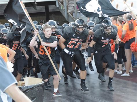 Photos Of Marine City Football Victory Over South Lake Macomb Daily