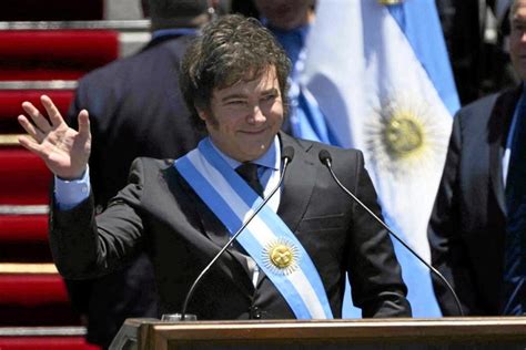 Argentine Javier Milei Officiellement Investi Pr Sident