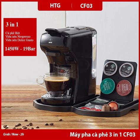 Mua Máy pha cafe CF03 đa năng 3 trong 1 sử dụng viên nén Nescafe