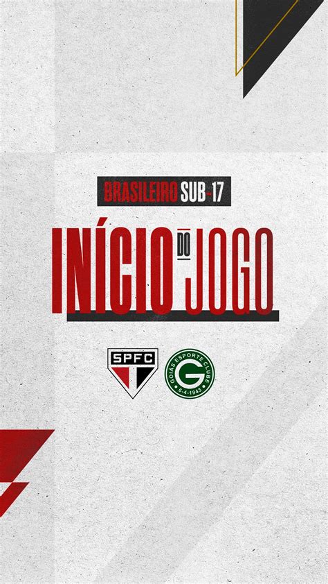 São Paulo FC on Twitter BR SUB 17 Começa o jogo o Goiás