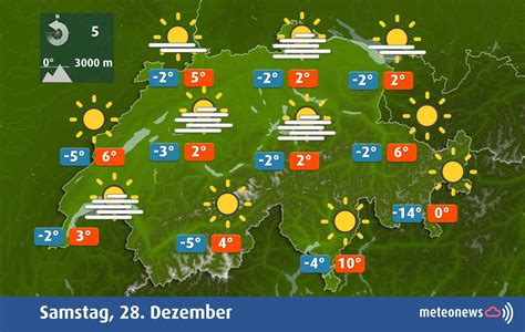 Meteonews Ruhiges Wetterfinale Dezember