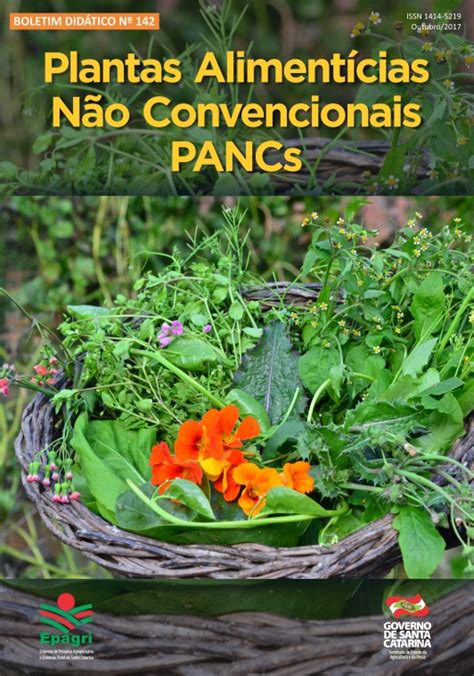 Plantas Aliment Cias N O Convencionais Pancs Boletim Did Tico