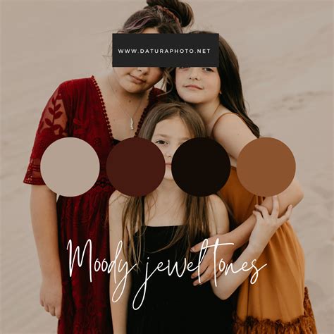 Some color palette ideas for family photos — Datura Photo