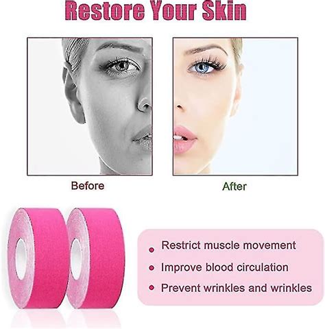 Anti Wrinkle Tape Roll Facial Myofascial Lift Tape Myofascial Face