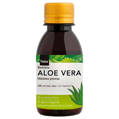 Natier Jugo De Aloe Vera 100 Natural Bebible Farmacia Leloir Tu