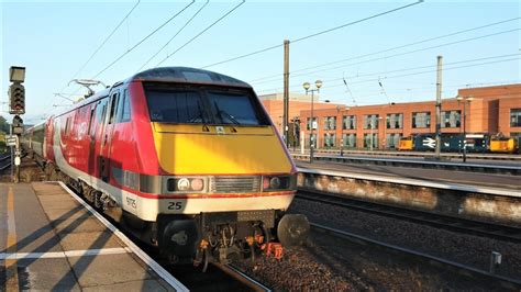 Lner Class 91 Intercity 225 Departing York Station 4k Youtube