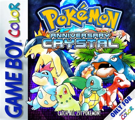 Pokémon Anniversary Crystal RainbowDevs