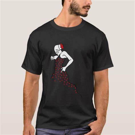 Flamenco T Shirt Zazzle Shirts T Shirt Colorful Shirts