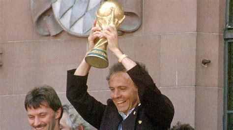 Franz Beckenbauer 1990 : Franz Beckenbauer World Champion 1974, 1990 ...