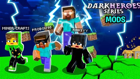 Dark Heroes Series Mod For Minecraft Pocket Edition Proboiz