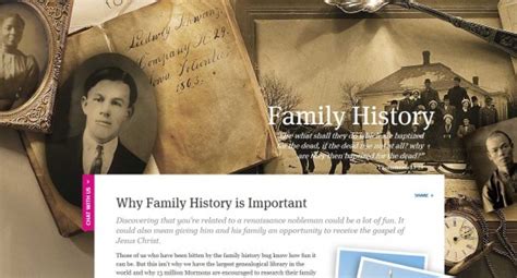 Family history – LDS Wedding Planner