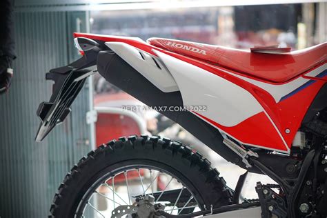 Knalpot Honda Crf L Merah Extreme Red Terbaru Pertamax