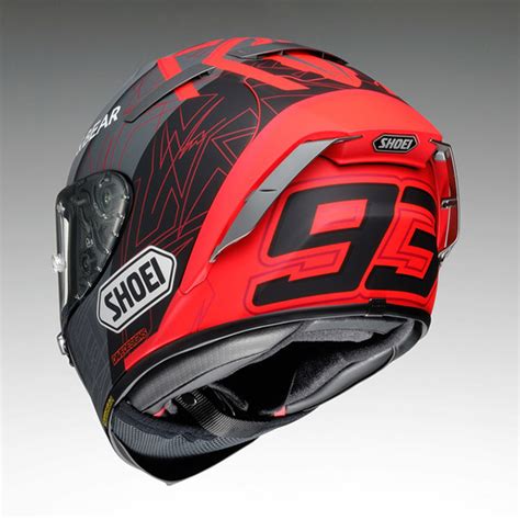 X Spirit Iii Marquez Black Concept Shoei Integralhelm Schwarz Rot