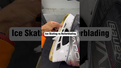 Ice Skating VS Rollerblading Iceskating Rollerblading Shorts