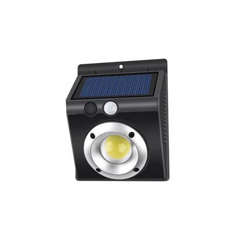 Lampa Cienna Solarna Kinkiet Cob Led Z Czujnikiem Ruchu I Zmierzchu