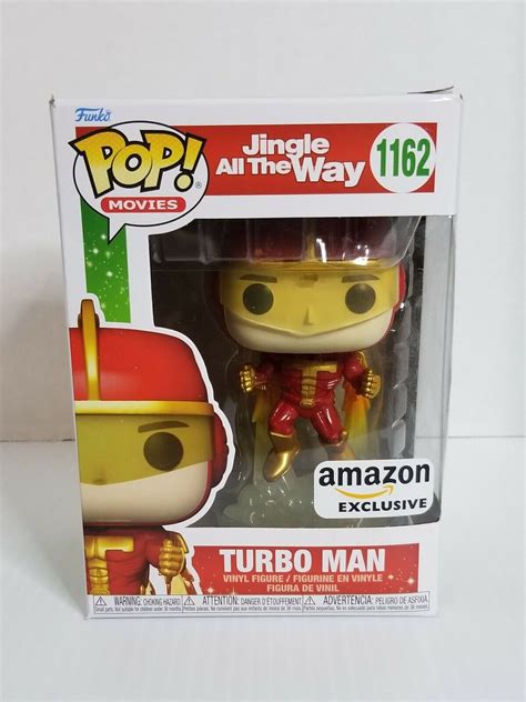 Funko Pop Jingle All The Way Turbo Man Flying Amazon Exclusive In Hand