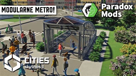 Modularne Metro I Dworzec Autobusowy W Cities Skylines S E Youtube