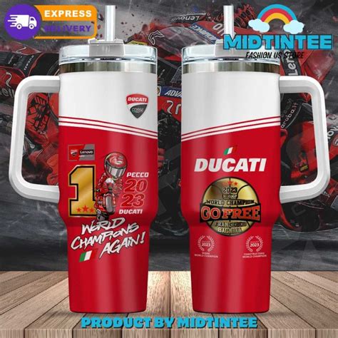 Francesco Bagnaia Ducati Champions Stanley Tumbler Midtintee