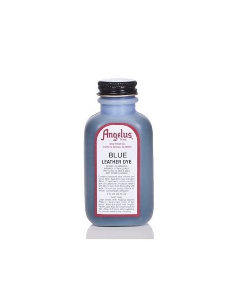 Angelus Dyes And Paint Blue 3oz Leather Dye Spray Paint Supplies From