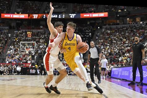 Dalton Knecht S Points Not Enough In Lakers Loss To Rockets Yahoo