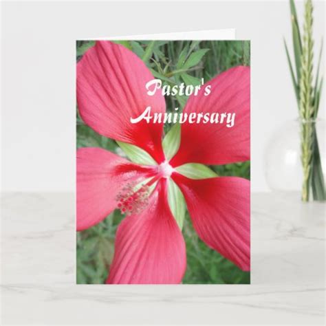 For Pastor Anniversary Cards | Zazzle.ca