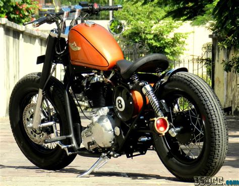 8 Ball Rajputana Custom Motorcycle Bobber Using Royal Enfield India10