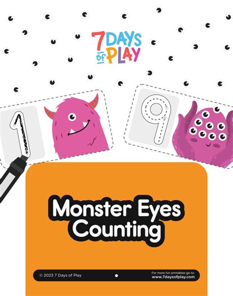 Monster Printable