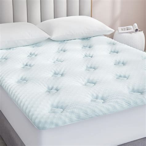 Surmatelas en mousse à mémoire de forme de 10 2 cm pour grand lit