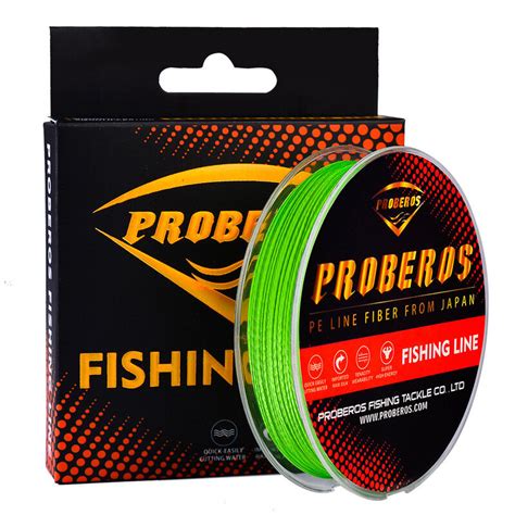 Proberos 4 Strand 100m Fishing Line 0 4 6 PE Super Strong Spinning