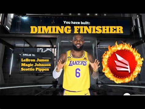 New Rare Diming Finisher Build In Nba K Super Rare Overpowered