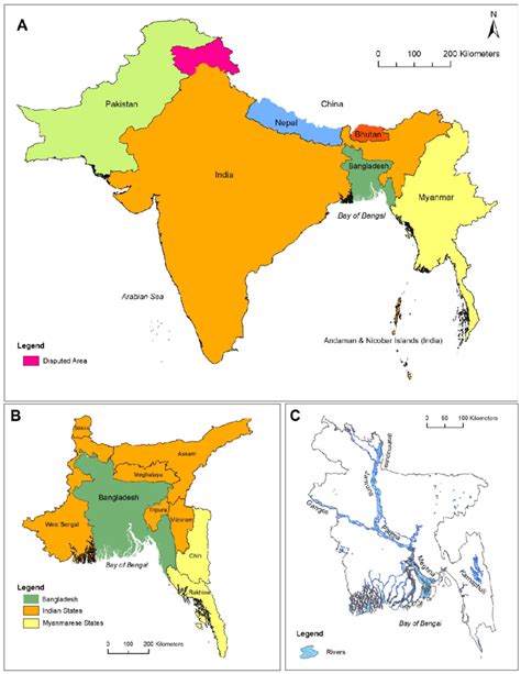 Bangladesh In India Map - Zorah Kiersten