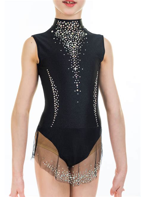 Rhythmic Gymnastics Leotards Black