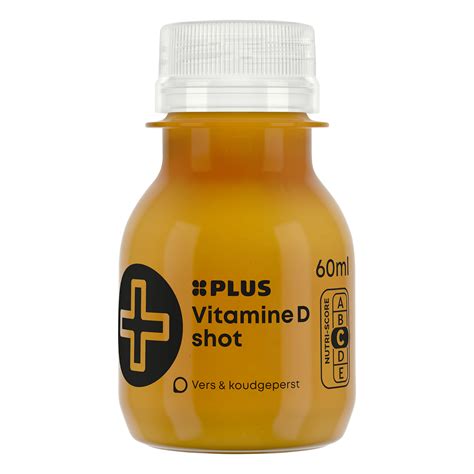 PLUS Vers Shot Vitamine D Per Fles 60 Ml