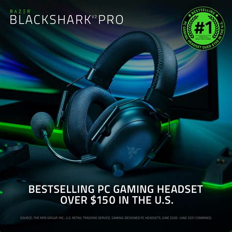 Razer BlackShark V2 Pro Wireless Gaming Headset THX 7 1 Spatial