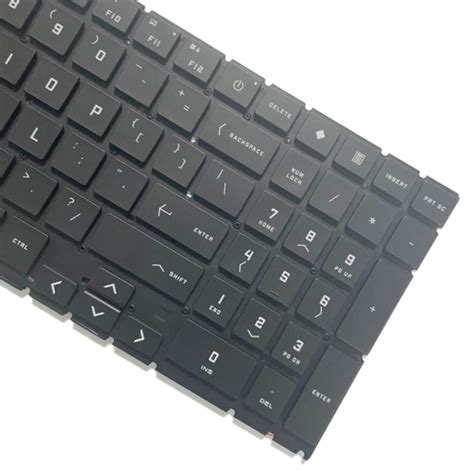 Teclado versão americana luz de fundo colorida chave numérica para