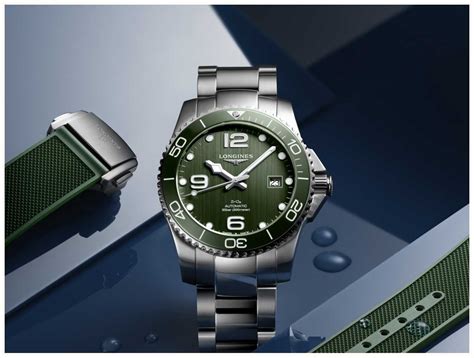 Longines Hydroconquest 43mm Automatic Green Dial Stainless Steel